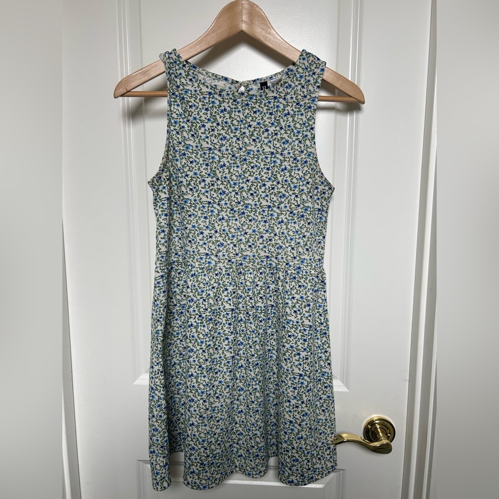 H&M Floral Sleeveless Mini Dress - Fit & Flare